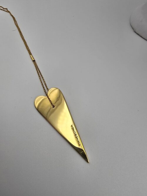 Collana Pianegonda in Oro Giallo 18 Kt e Diamanti Pavè