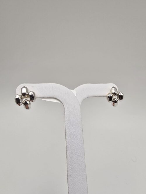 Orecchini firmati Chimento in Oro Bianco e Oro Giallo 18 Kt