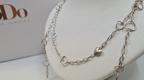 Catena DoDo in Argento 925 lunga 1 metro
