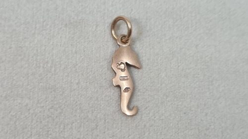 Ciondolo Charm DoDo a forma di Cavalluccio in Oro 9 kt misura piccola
