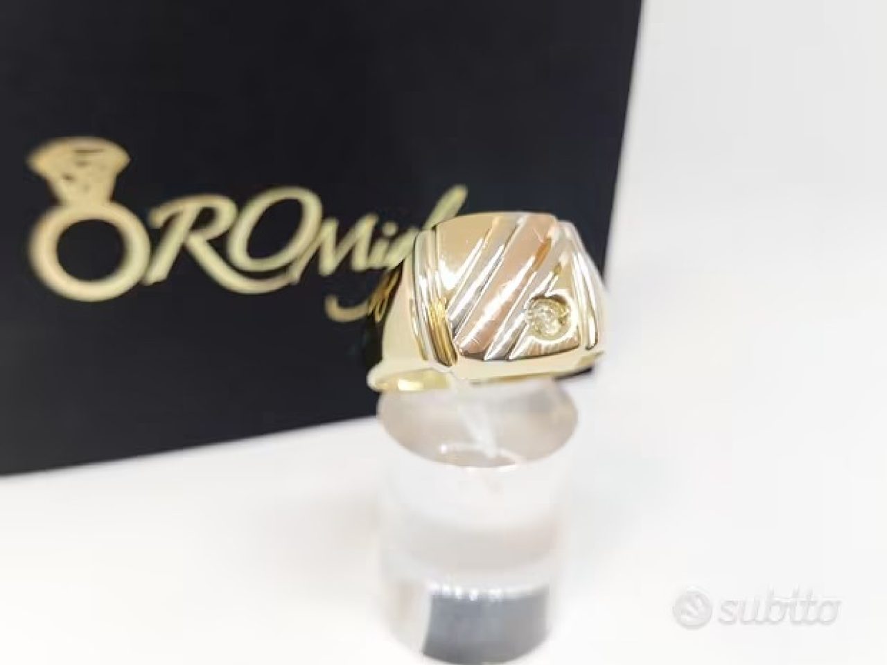 Acquista Anello da uomo Smart Affinity in , Oro Bianco 585 (14K